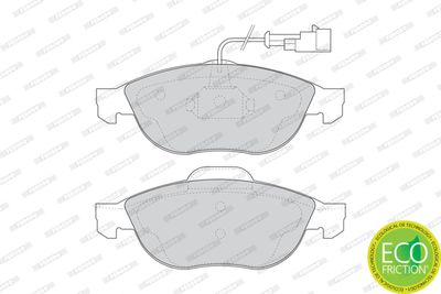 Brake Pad Set, disc brake FDB1134