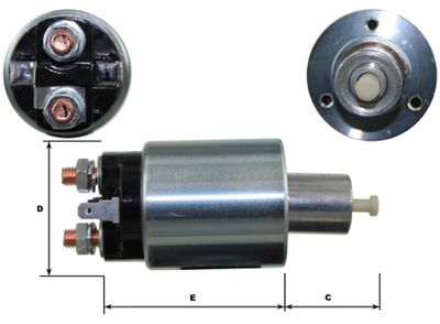GM Solenoidinis jungiklis, starteris