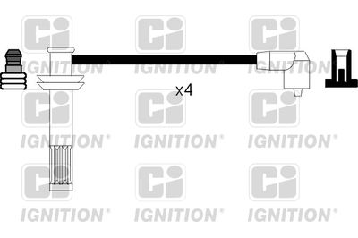 Комплект проводов зажигания QUINTON HAZELL XC845 для LANCIA KAPPA