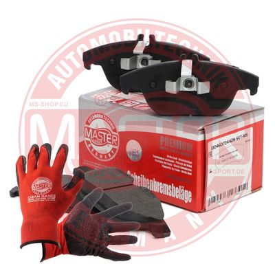 Zestaw klocków hamulcowych, hamulce tarczowe MASTER-SPORT GERMANY 13046072442N-SET-MSP