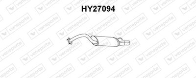 ENDSCHALLDäMPFER VENEPORTE HY27094