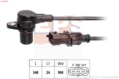 Senzor, otáčky motoru EPS 1.953.847