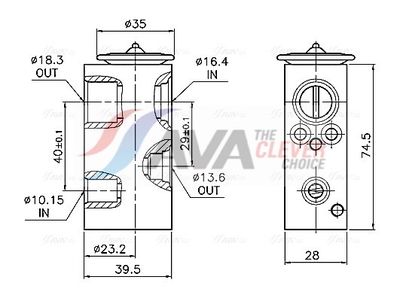 SUPAPA EXPANSIUNE CLIMA AVA Clever Choice RT1683