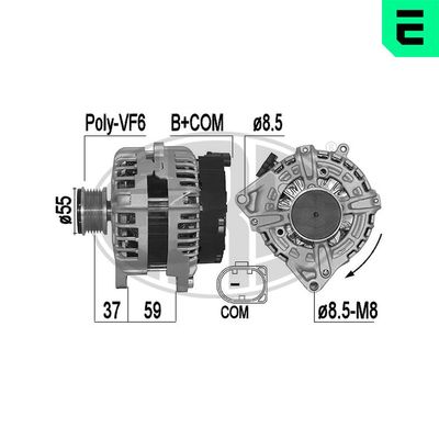 GENERATOR / ALTERNATOR ERA 209561A
