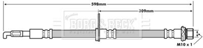 Brake Hose Borg & Beck BBH7247