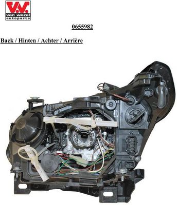 HAUPTSCHEINWERFER VAN WEZEL 0655982 1