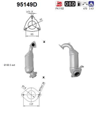 Katalizator AS 250510N020