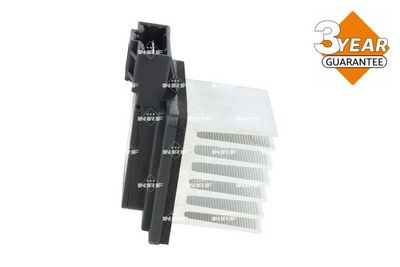 Predřadený odpor, elektromotor (ventilátor chladiča) NRF 342166