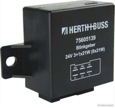 HERTH+BUSS ELPARTS Knipperlichtautomaat, pinkdoos (75605139)