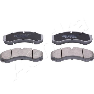 ASHIKA Bremsbelagsatz, Scheibenbremse