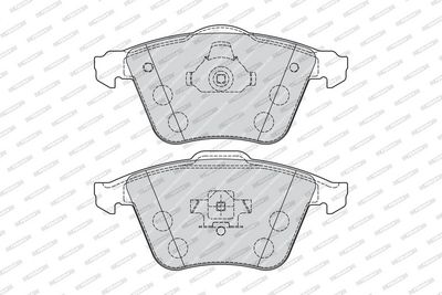 SET PLACUTE FRANA FRANA DISC FERODO FDB1706 1