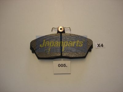 JAPANPARTS Stabdžių trinkelių rinkinys, diskinis stabdys