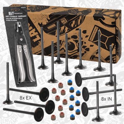 SET SUPAPE SUPAPă ADMISIE/EVACUARE