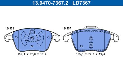 SET PLACUTE FRANA FRANA DISC