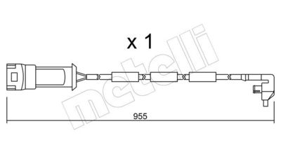 SENZOR DE AVERTIZARE UZURA PLACUTE DE FRANA