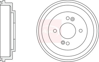 APEC Brake Drum DRM9947
