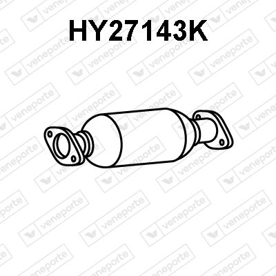 Катализатор VENEPORTE HY27143K для HYUNDAI i30