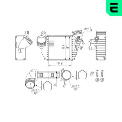 INTERCOOLER COMPRESOR