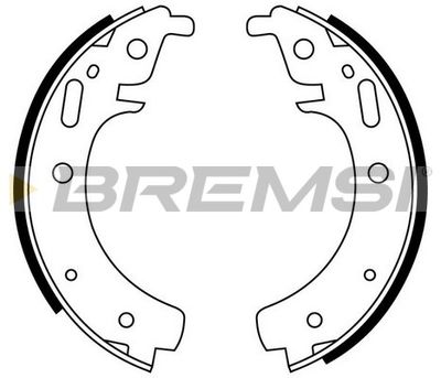 Комплект тормозных колодок BREMSI GF0502 для TRABANT 1.1