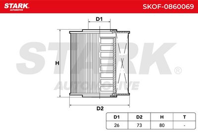 маслен филтър STARK SKOF-0860069