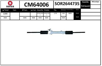 LENKGETRIEBE EAI CM64006