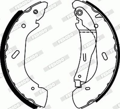 SET SABOTI FRANA FERODO FSB590R 1