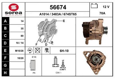 GENERATOR EAI 56674