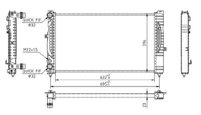 RADIATOR RACIRE MOTOR