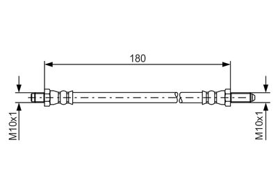 BOSCH Bremsschlauch
