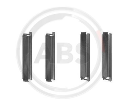 Комплектующие, колодки дискового тормоза A.B.S. 1066Q для NISSAN MICRA
