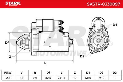 стартер STARK SKSTR-0330097