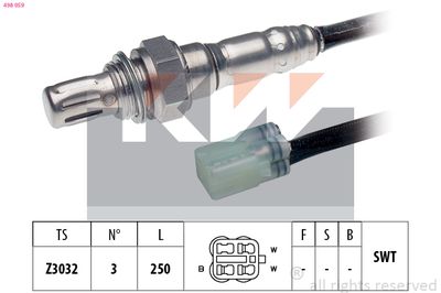 Sonda lambda KW 498 059