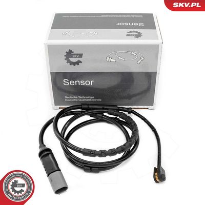 Warnkontakt, Bremsbelagverschleiß