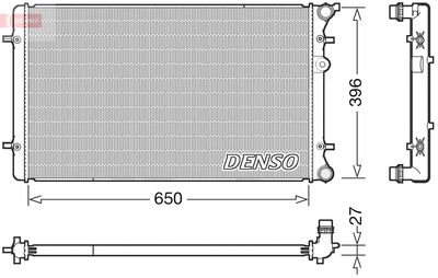 DENSO DRM02025 Крышка радиатора  для AUDI A3 (Ауди А3)