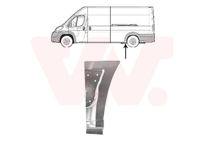 Boční stěna VAN WEZEL 0982141