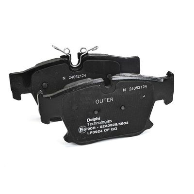 BREMSBELAGSATZ SCHEIBENBREMSE DELPHI LP3924 27