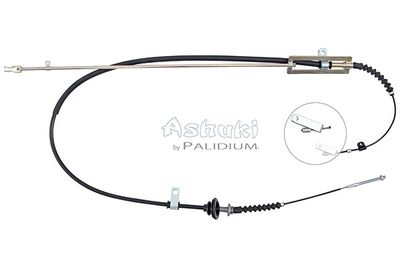 Тросик, cтояночный тормоз ASHUKI by Palidium ASH3-1201 для MAZDA E