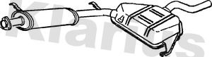 KLARIUS 260404 Глушитель выхлопных газов  для ALFA ROMEO 155 (167_) 2.5 V6 (167.A1C, 167.A1)