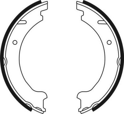 Brake Shoe Set, parking brake CRV002ABE