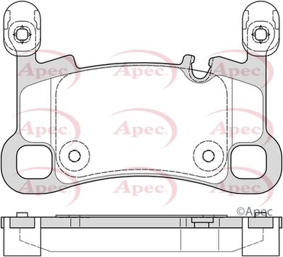 Brake Pad Set APEC PAD2276