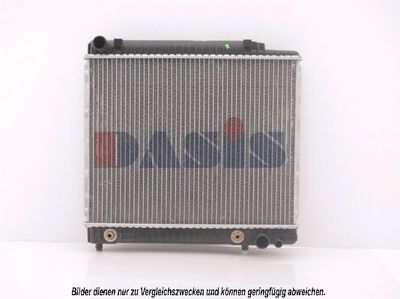 Радиатор, охлаждение двигателя AKS DASIS 121690N для MERCEDES-BENZ 123