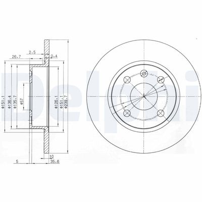 Brake Disc BG3771