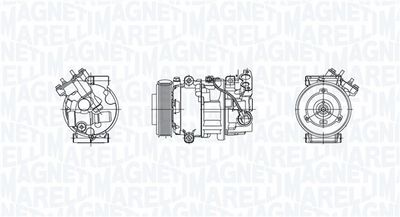 Compresor, climatizare MAGNETI MARELLI 350103030029