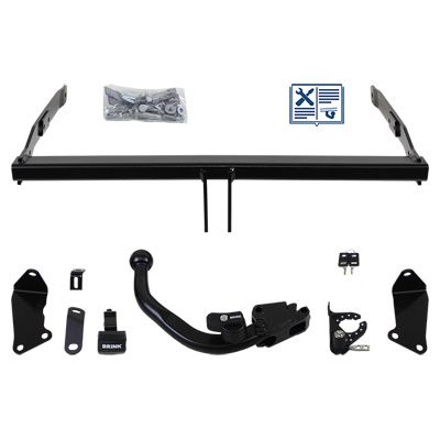 Zestaw zaczepu przyczepy RAMEDER 123427