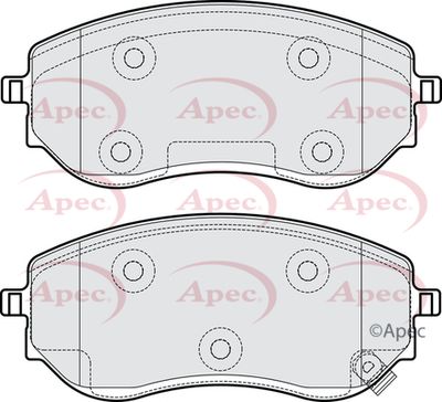 Brake Pad Set APEC PAD2239