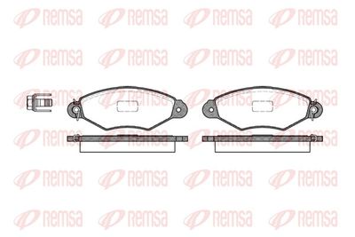 Brake Pad Set, disc brake 0643.00