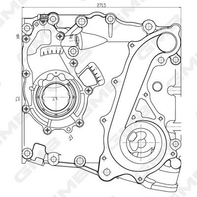 Масляный насос GMB GOAS-150A для TOYOTA HILUX