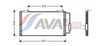 KONDENSATOR KLIMAANLAGE