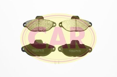 Комплект тормозных колодок, дисковый тормоз CAR PNT384 для FIAT CINQUECENTO