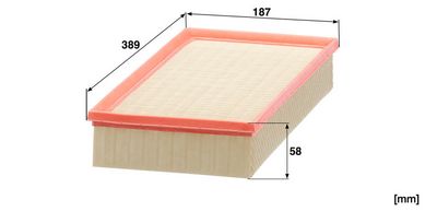 FILTRU AER MANN-FILTER C39219 2